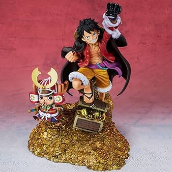 Amazon.co.jp: ワンピース百景ゴールドベース戦闘服ルフィ+サムライ