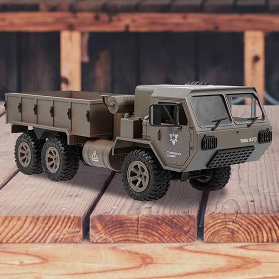 Amazon.com: GoolRC RC Military Truck, 1:12 Scale 6WD Remote