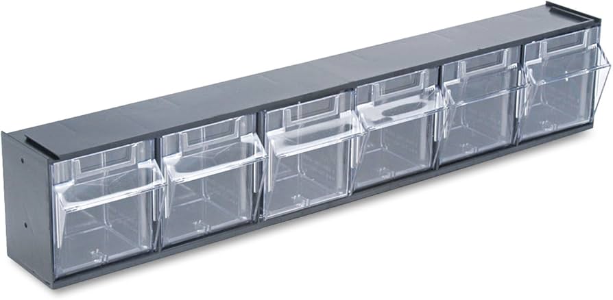 Amazon.com - DEF20604OP - Deflecto Tilt Bin Interlocking Multi-Bin