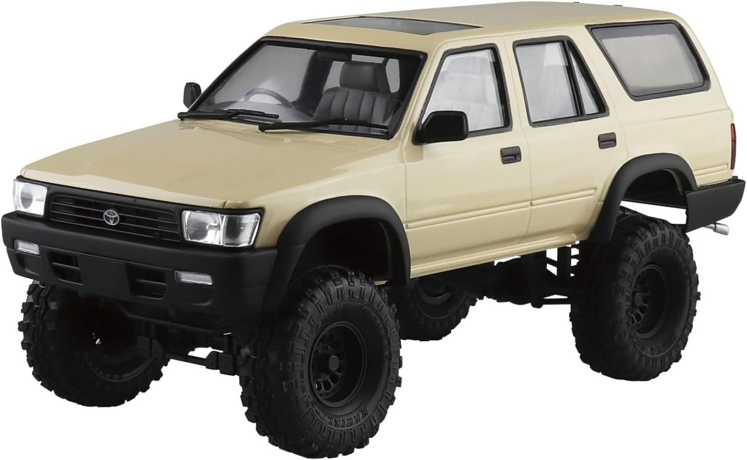 Amazon.com: Toyota VZN130G Hilux Surf Lift Up '91 1:24 Scale Model