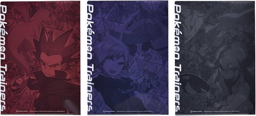 Amazon.co.jp: ポケモンセンターオリジナル A4クリアファイル3枚セット