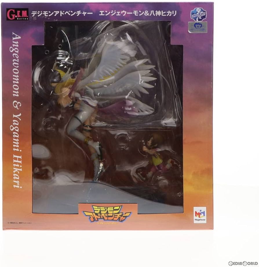 Amazon.co.jp: G.E.M.シリーズ エンジェウーモン&八神ヒカリ(やがみ