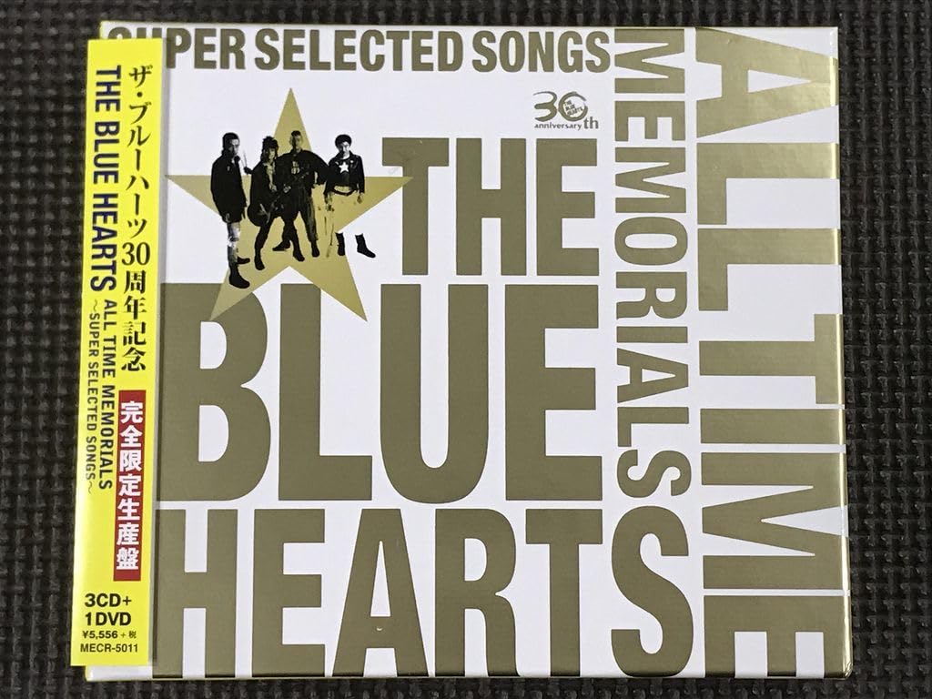 THEBLUEHEARTS Lサイズ 30周年記念 初期3作 ブルーハーツ