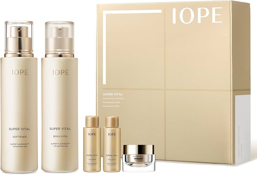 Amazon.co.jp: IOPE 公式 スーパーバイタル スキンケアセット 2種 化粧