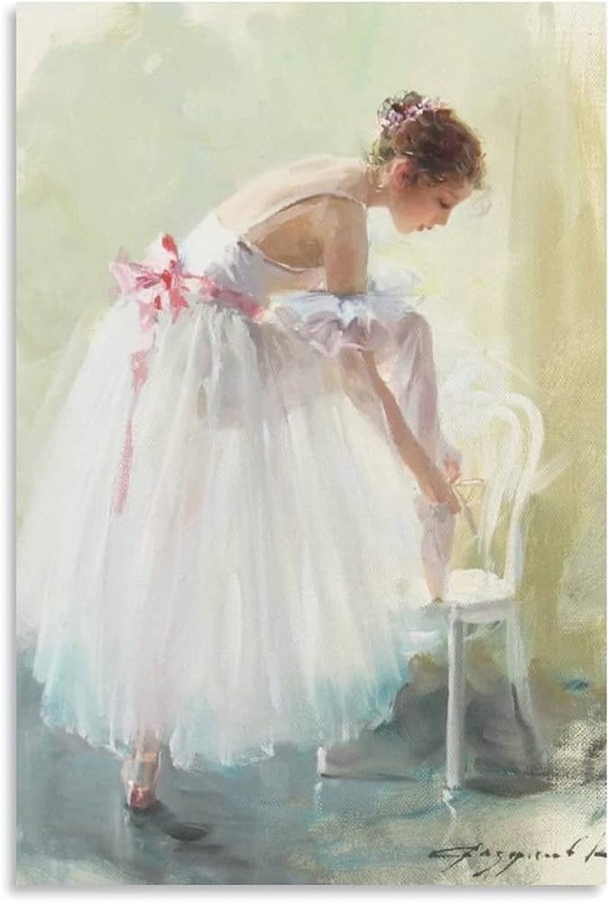 Amazon.co.jp: コンスタンチンラズモフポスターロシアのバレエ少女