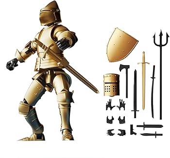 Amazon | T13 アクションフィギュア、中世の騎士 フィギュア