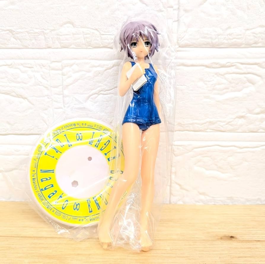 Amazon.co.jp: 涼宮ハルヒの憂鬱 フィギュア 長門有希 スク水 ver : ホビー