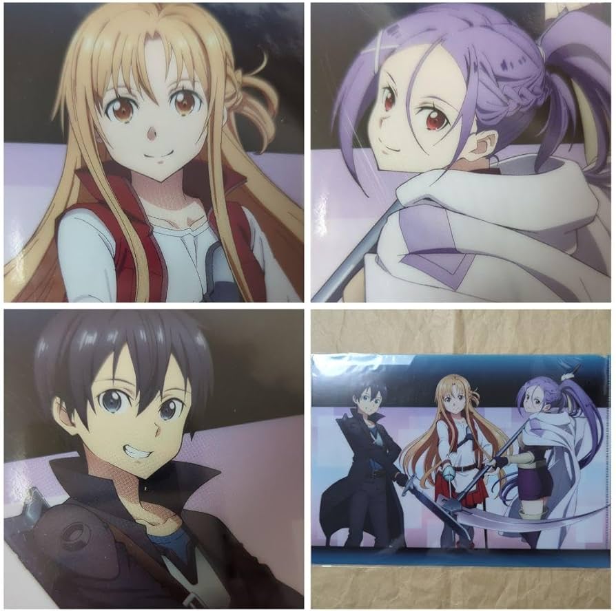 Amazon.co.jp: SAOアスナ ミト A4クリアファイルソードアート : おもちゃ