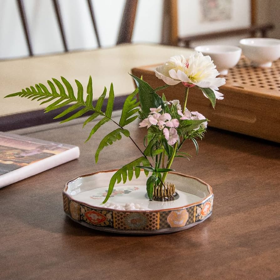 Amazon.co.jp: HIGHAWK水盤 レトロ 花器 華道 生け花 生け花用 花瓶