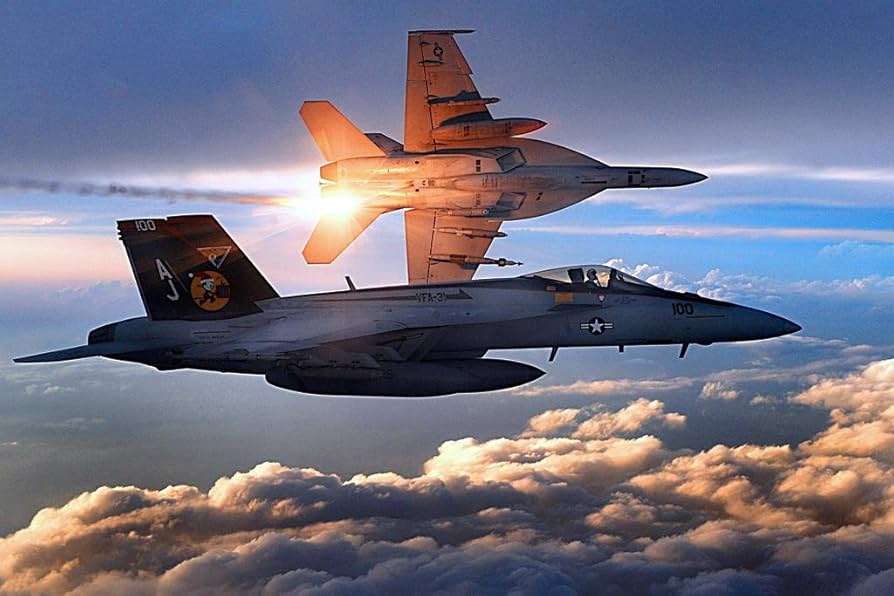 Amazon.com: FA 18E Super Hornet Photo Photograph Airplane Aircraft