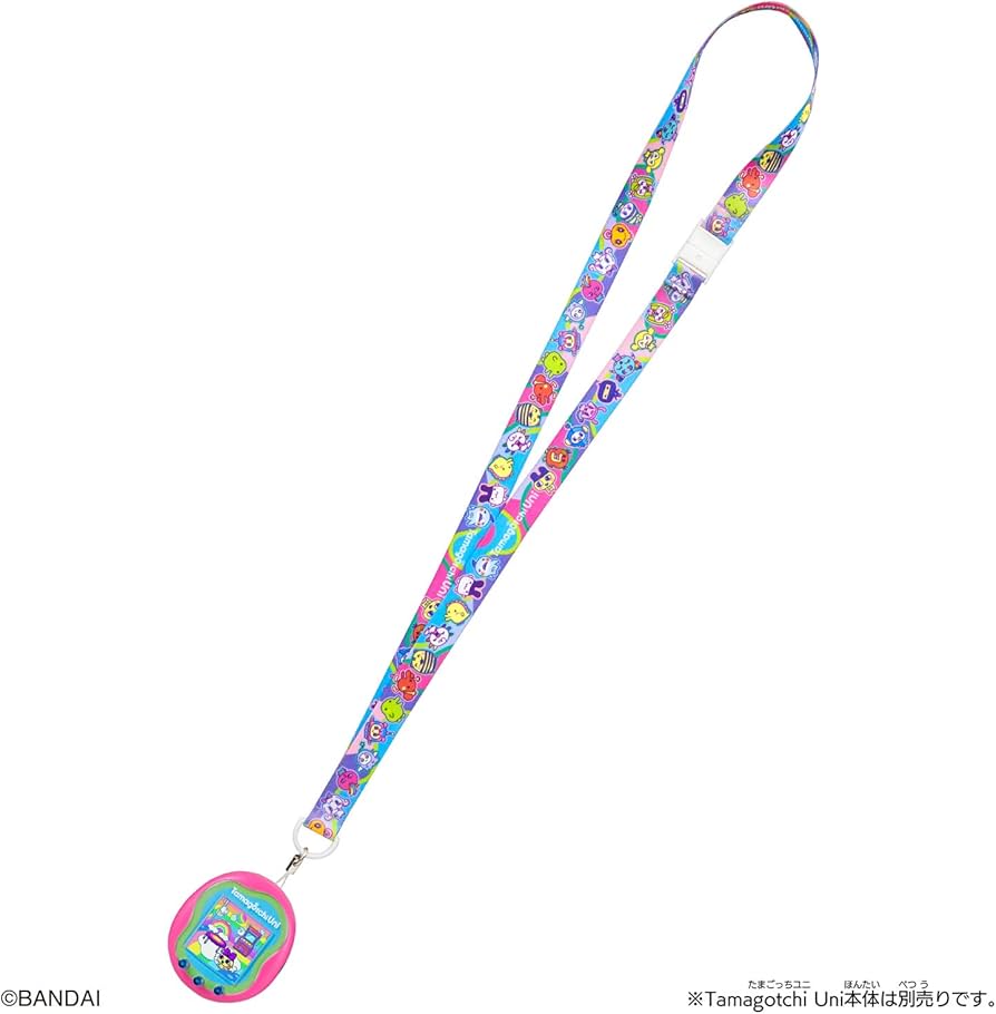 Amazon | [BANDAI] Tamagotchi Uni ネックストラップ Unique Marble