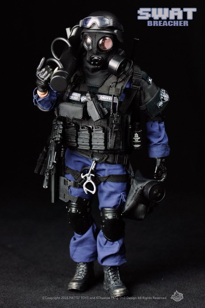 Amazon.co.jp: PATTIZ TOYS SWAT TEAM BREACHER 1/6 アクション