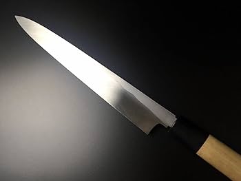 Amazon.co.jp: 有次 包丁 柳刃 特製 240mm 刺身包丁 白鋼2 日本製 鞘付