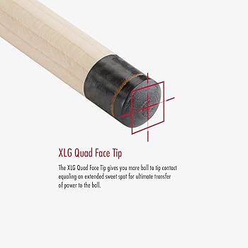 Players HXTP5Jump Break Pool Cue Quadruple Threat Pure X® Features