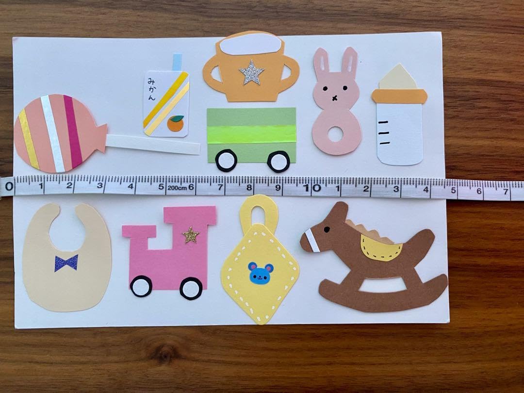 Amazon.co.jp: 壁面 「 赤ちゃん 」 アルバム 季節 ペーパークラフト