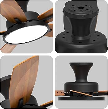 Amazon.co.jp : TALOYA シーリングファンライト LED天井ファンライト