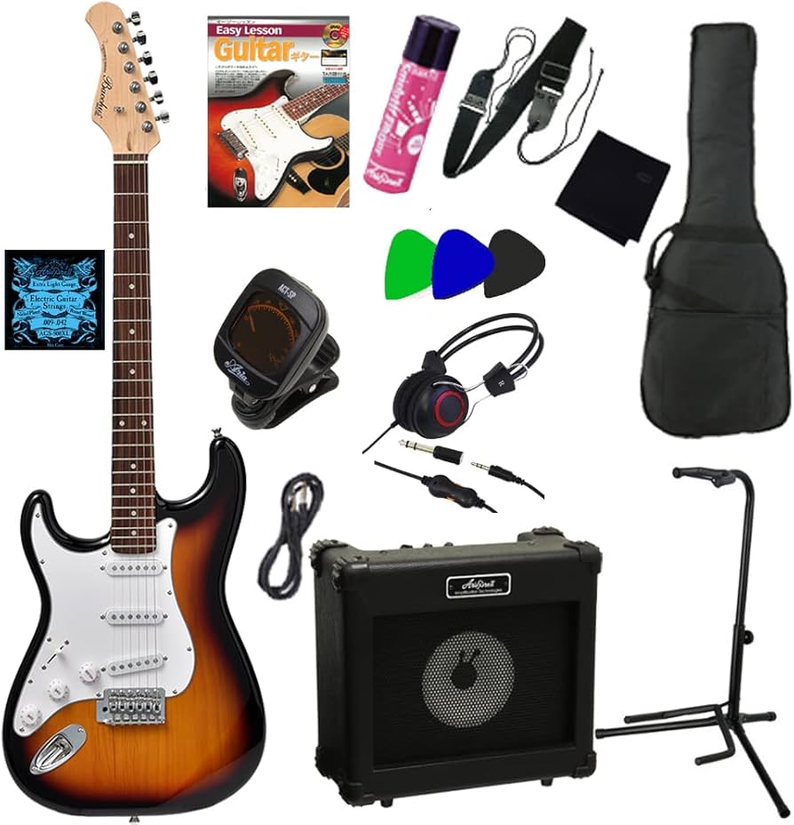 Amazon | レフトハンド/左利き用｜バッカス・エレキギター入門13点