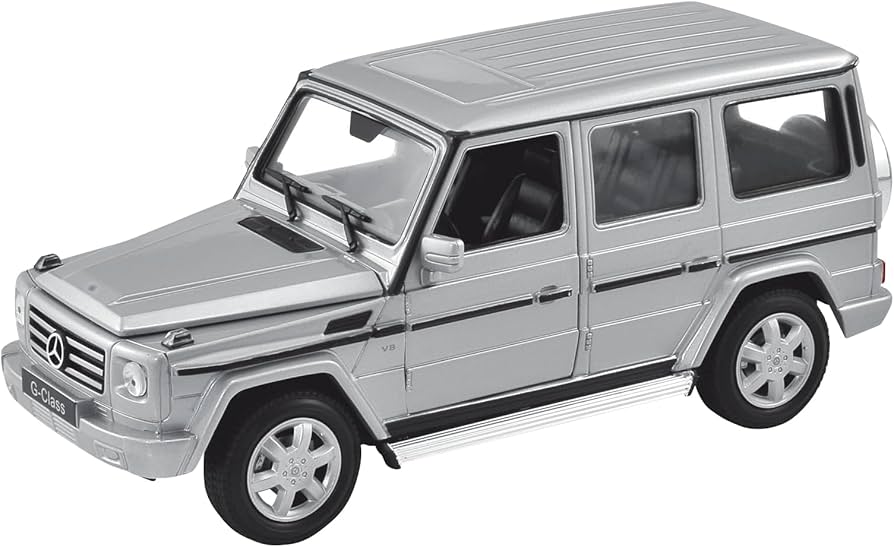 Amazon | WELLY 1/24 メルセデス ベンツ Gクラス シルバー 完成品