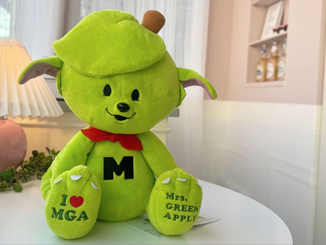 Mr. Green Apple MEMERU ぬいぐるみ Mrs. GREEN APPLE OFFICIAL FAN