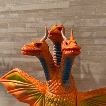 Amazon.co.jp: ブルマァク キングギドラ ソフビ スタンダードサイズ