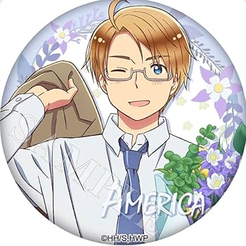 Amazon.co.jp: ヘタリア アメリカ アクリルスタンド ホログラム 缶