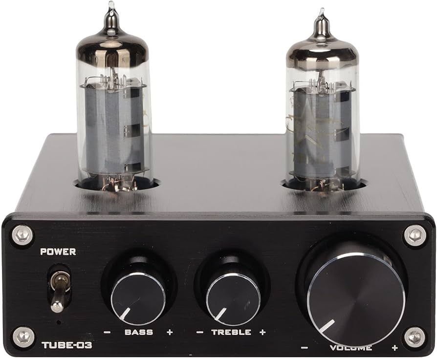 Amazon | CHICIRIS 真空管プリアンプ、真空管 ヘッドホンアンプ HiFi