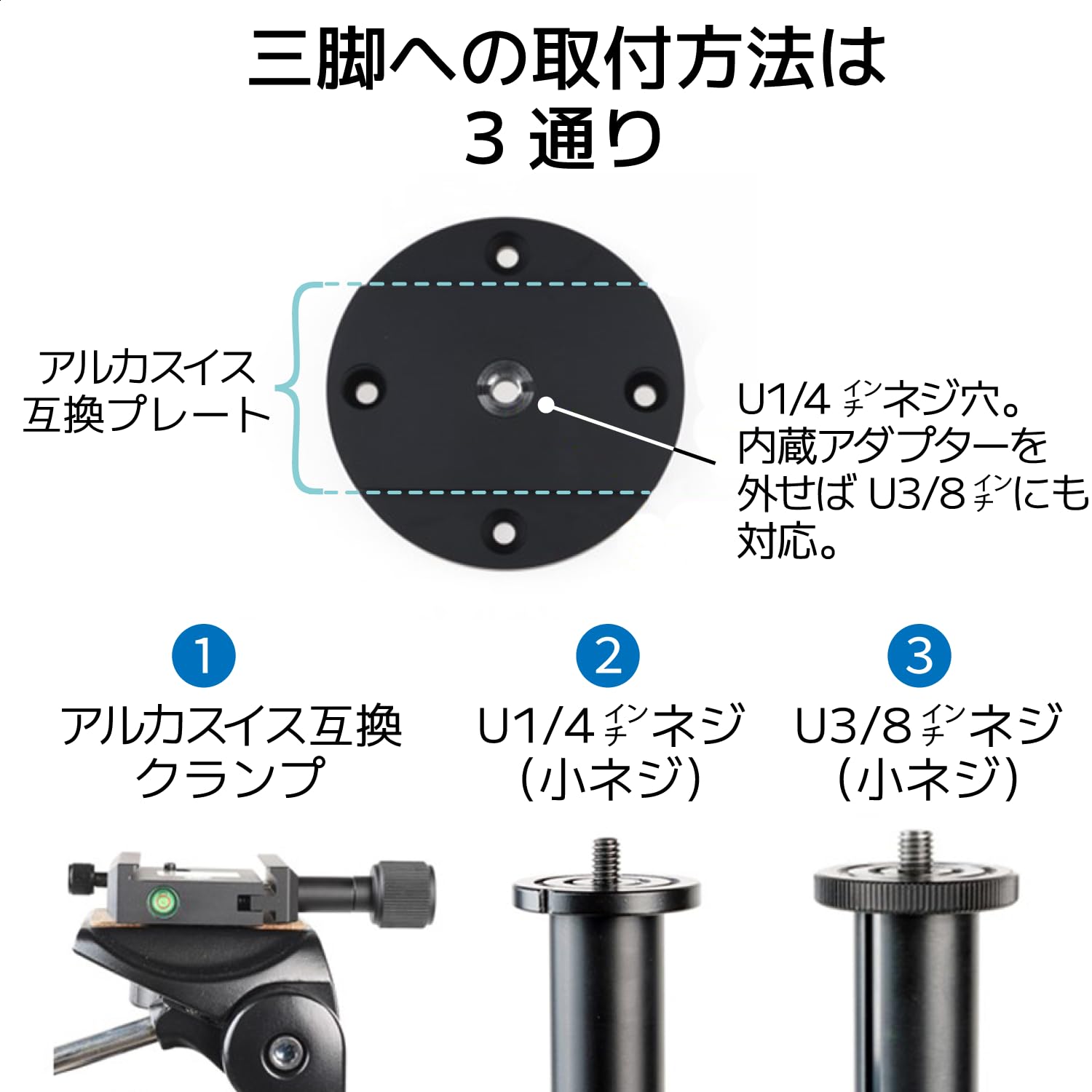Amazon | スリック 三脚テーブルアタッチメント T・PLATE テーブル自