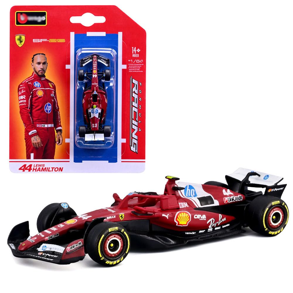 Amazon.com: 1:64 F1 Model for Ferrar F1 2025 SF25 16# Charles