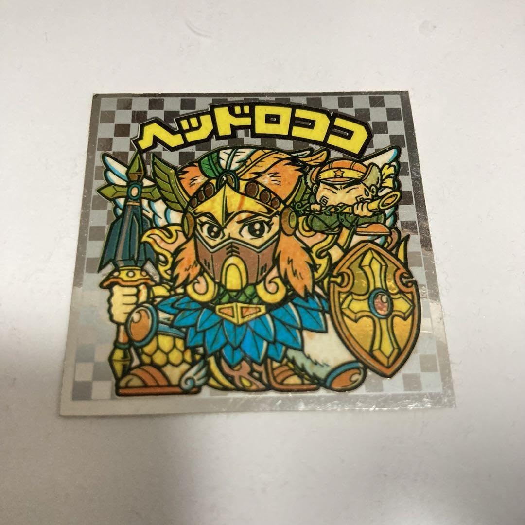 Amazon.co.jp: 初代ビックリマンシール ヘッドロココ 裏黄色 希少品