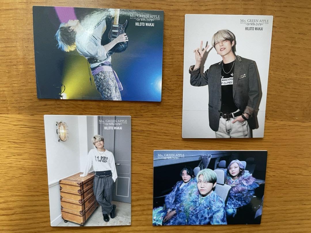 Amazon.co.jp: 若井滉斗 フォトカード セット ミセスグリーンアップル