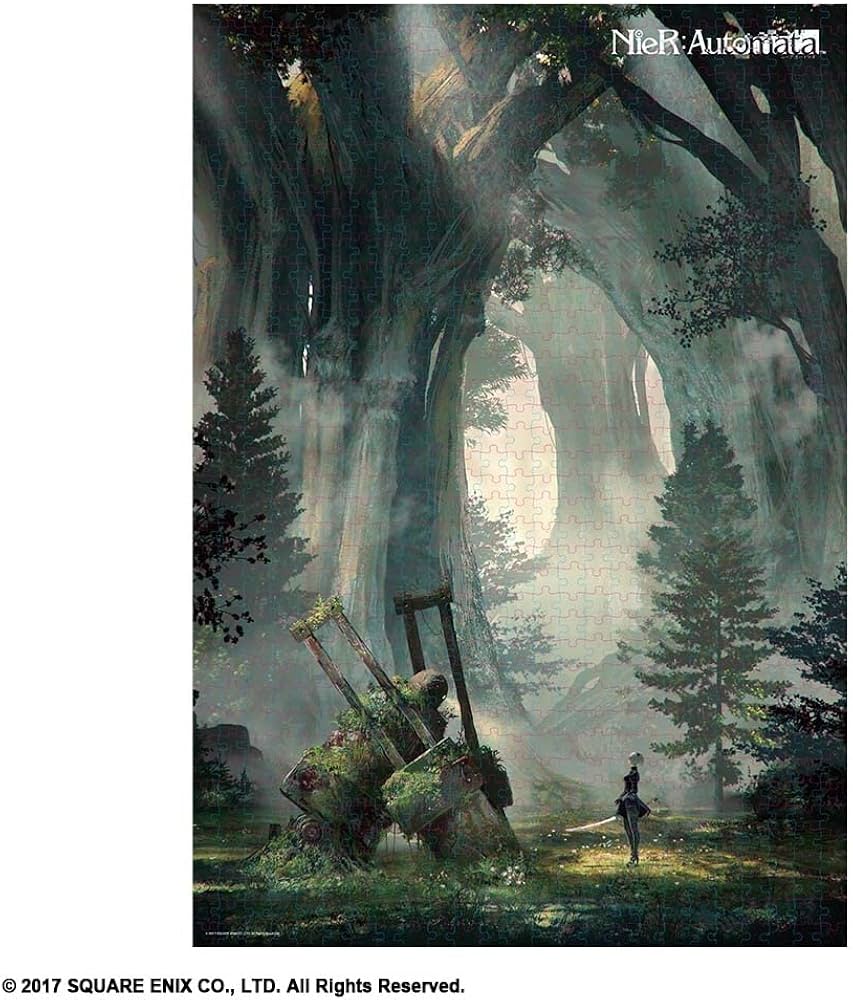 Amazon | NieR:Automata 1000ピース ジグソーパズル B