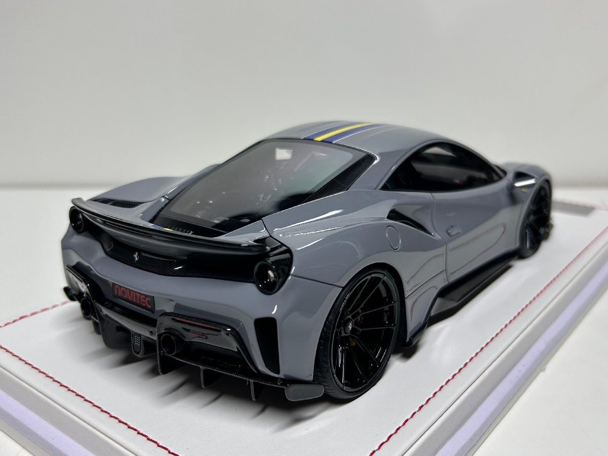 Amazon | 希少品 IVY 1/18 Novitec Ferrari 488 Pista Grigio ferro