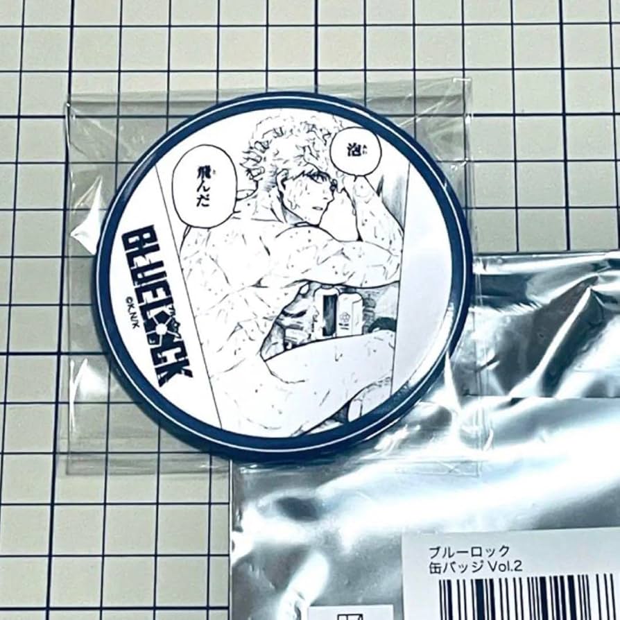 Amazon | 國神錬介 ブルーロック プリンセスカフェ 缶バッジ 原作