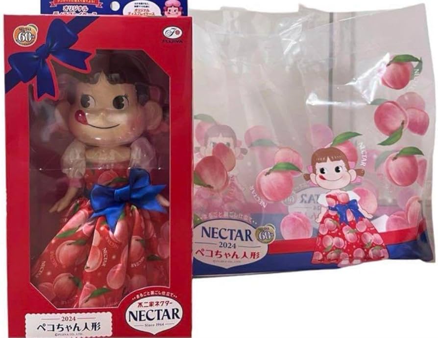 Amazon | 不二家 ペコちゃん人形 2024 ネクター セブン 限定 | 人形