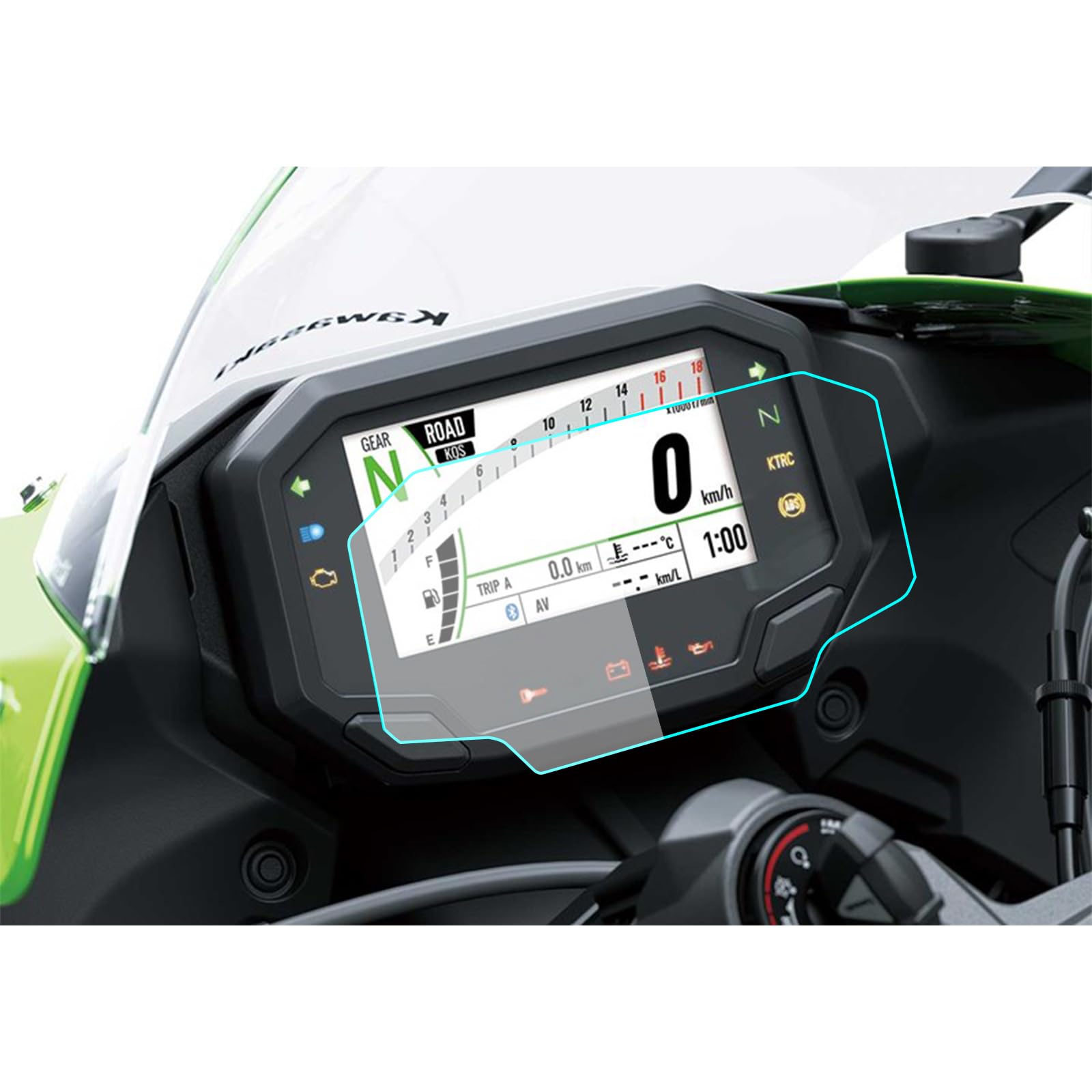 Amazon.co.jp: LEDISHUN バイク用 メーター保護フィルム ZX-25R/SE