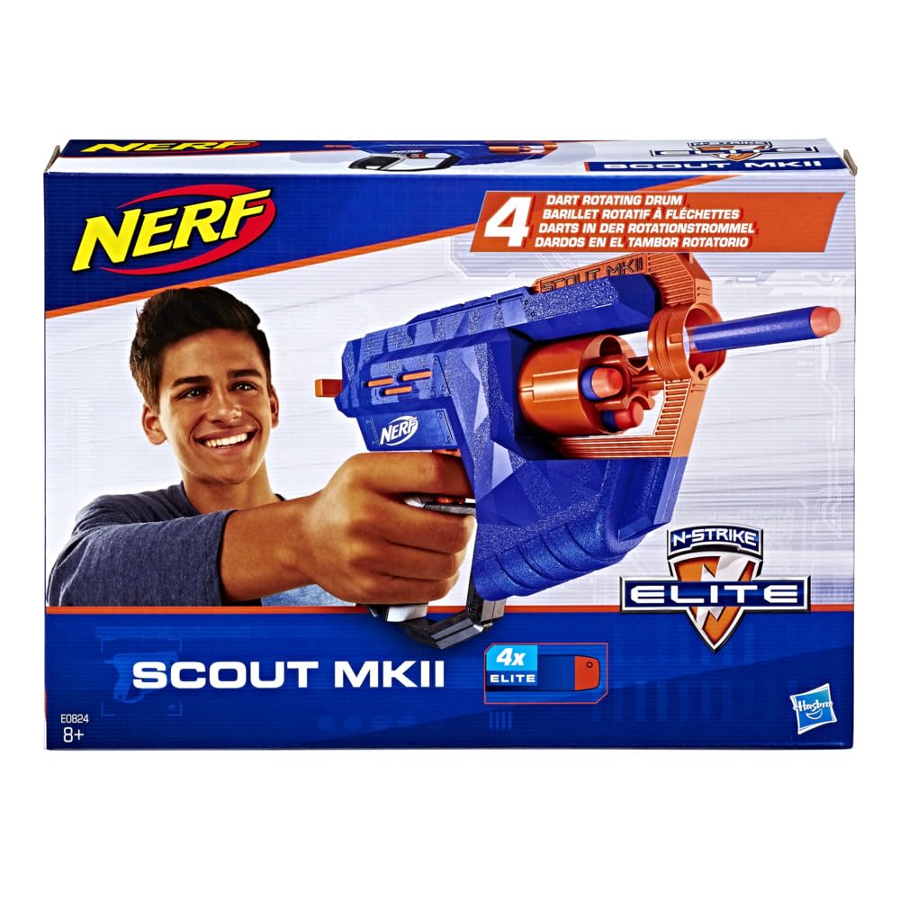 Amazon.com: Nerf Elite Scout Blaster & Combat : Toys & Games