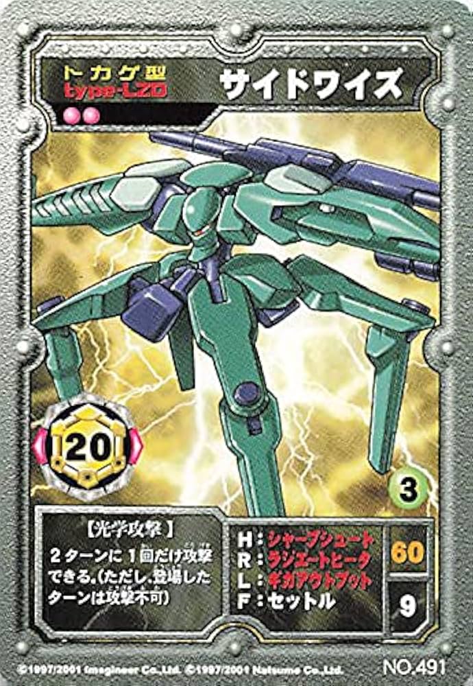 Amazon.co.jp: メダロット オフィシャル カードゲーム トカゲ型 type