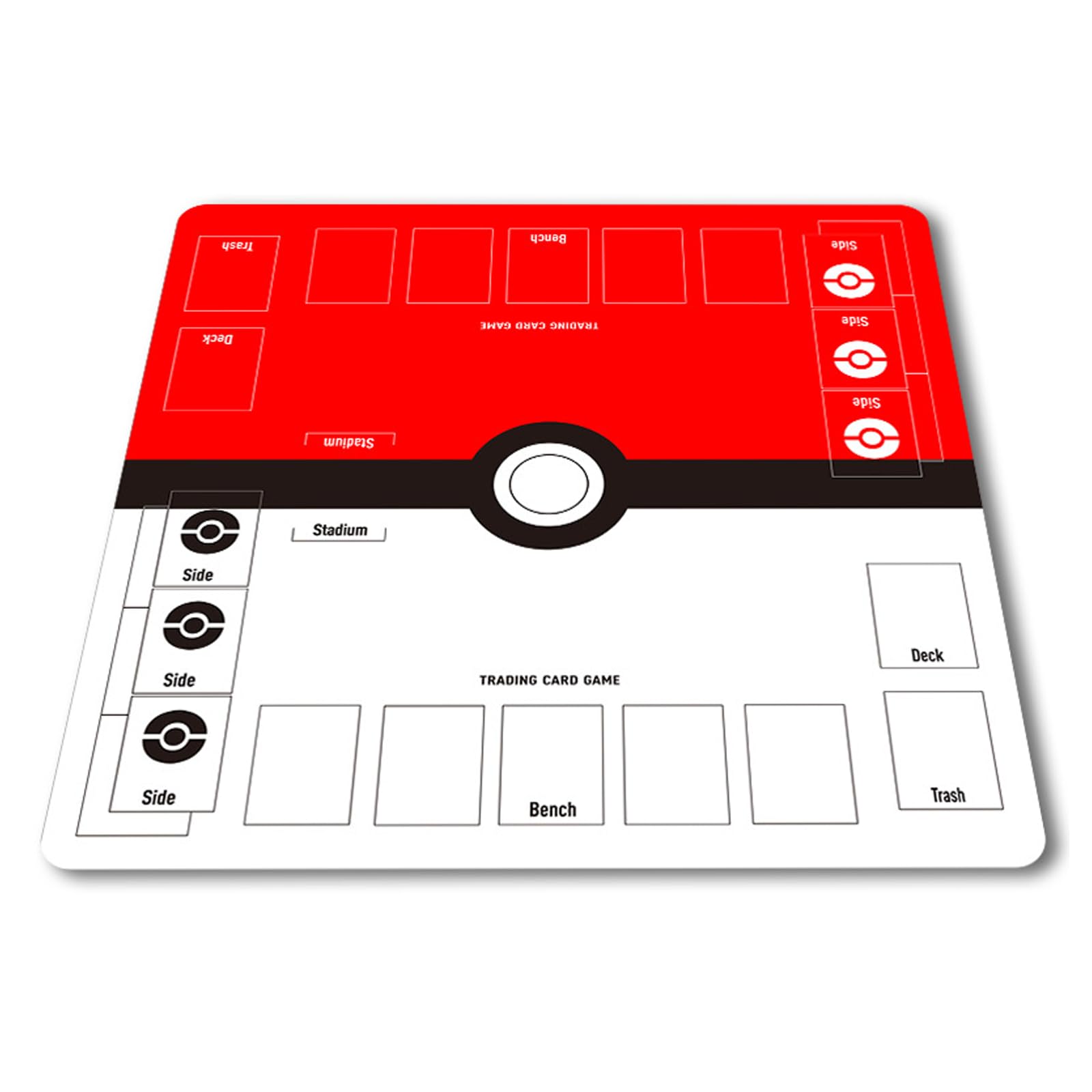 Amazon | プレイマット シンプルデザイン カードゲーム 滑りにくい