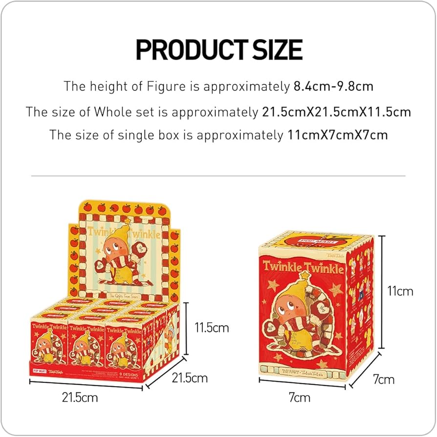Amazon.co.jp: POP MART Twinkle Twinkle The Gifts From Stars