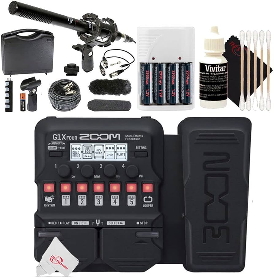 Amazon.com: Zoom G1X Four Guitar Multi-Effects Processor With