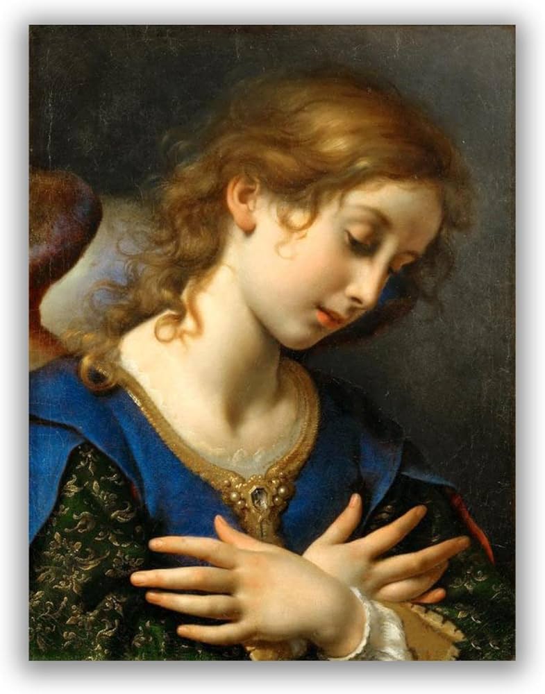 Amazon.co.jp: カルロ・ドルチ 「受胎告知の天使」 有名なウォール