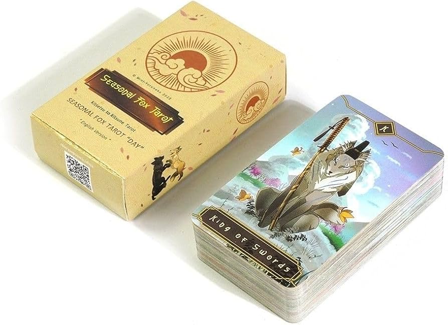 Amazon.co.jp: 季節と狐 タロットカード オラクル SEASONAL FOX TAROT