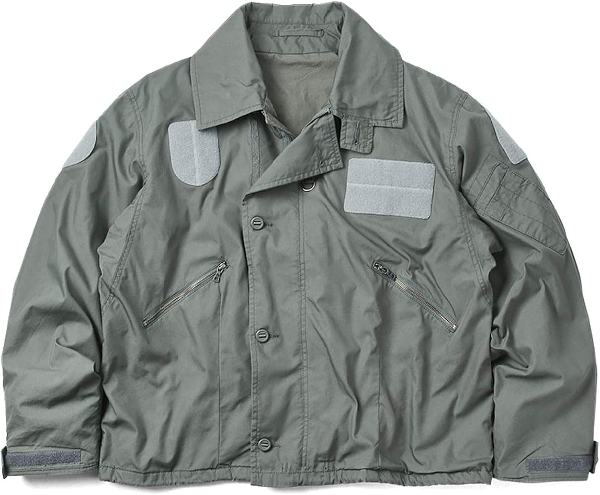 Amazon.co.jp: イギリス軍TYPE RAF MK3 ジャケット 復刻(M（6） GRAY
