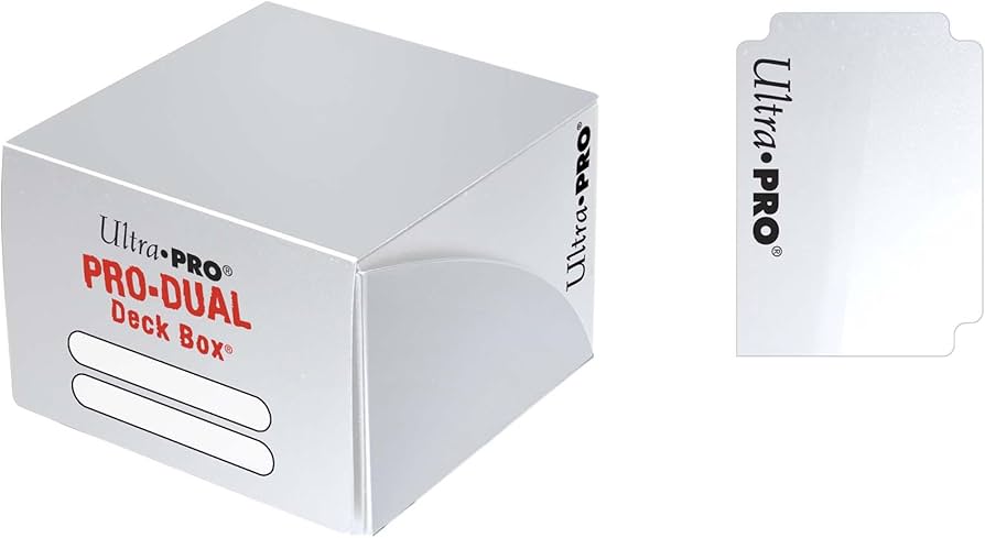 Amazon | ウルトラプロ デュアルデッキボックス 大型(180枚用)/白