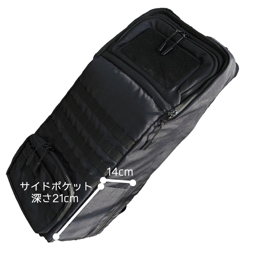 Amazon | ストレージガンケース(リュックタイプ) 78x30cm 【銃収納部長