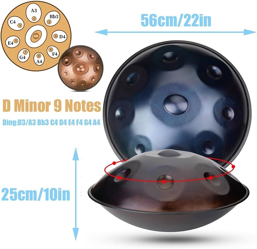 Amazon | ハンドパンドラム - ハンドパン スチールドラム - ハンド