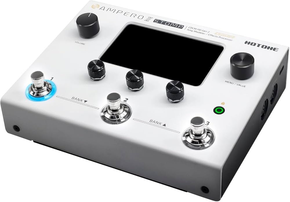Hotone Ampero II Stomp : Amazon.co.uk: Musical Instruments & DJ