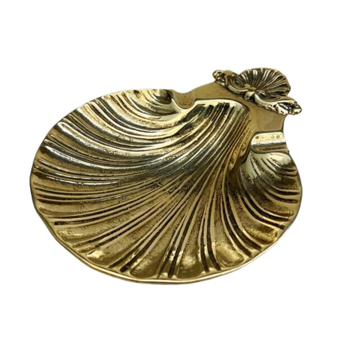 Amazon.co.jp: 灰皿 『 イタリアブラス シェル灰皿：ゴールド 』 釣銭
