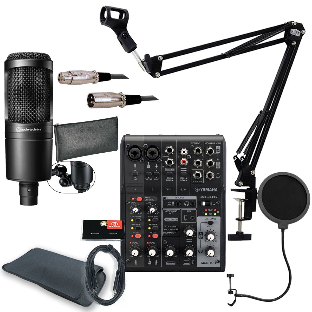 YAMAHA インターフェイス AG06 マイクセット YAMAHA AG06 オーディオ