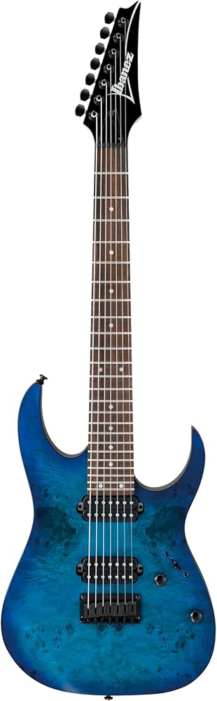 Amazon | Ibanez / RG7421PB-SBF Sapphire Blue Flat アイバニーズ 7弦